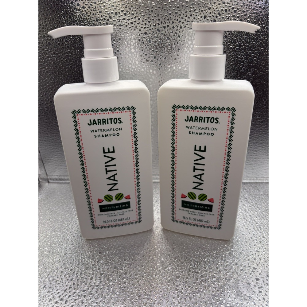 Native Limited Edition Jarritos Watermelon lot of 2 shampoo 16.5 Oz Each